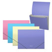 Picture of EXPANDING FILE A4 12 TABS PASTEL VIOLET